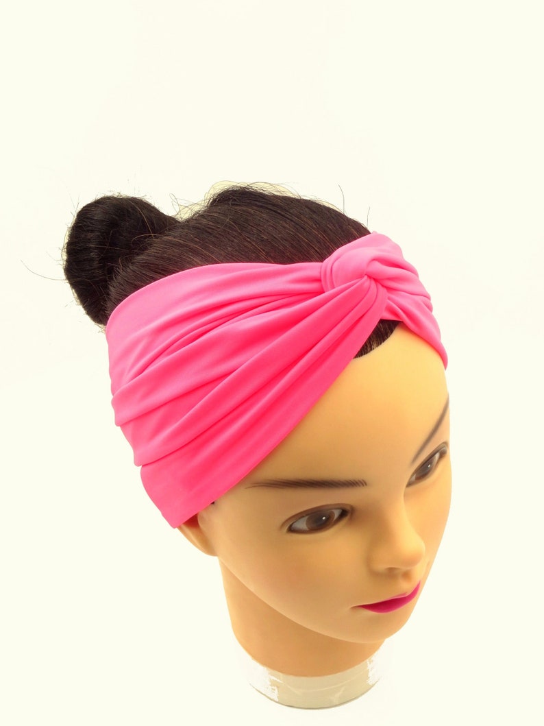 pink wide headband
