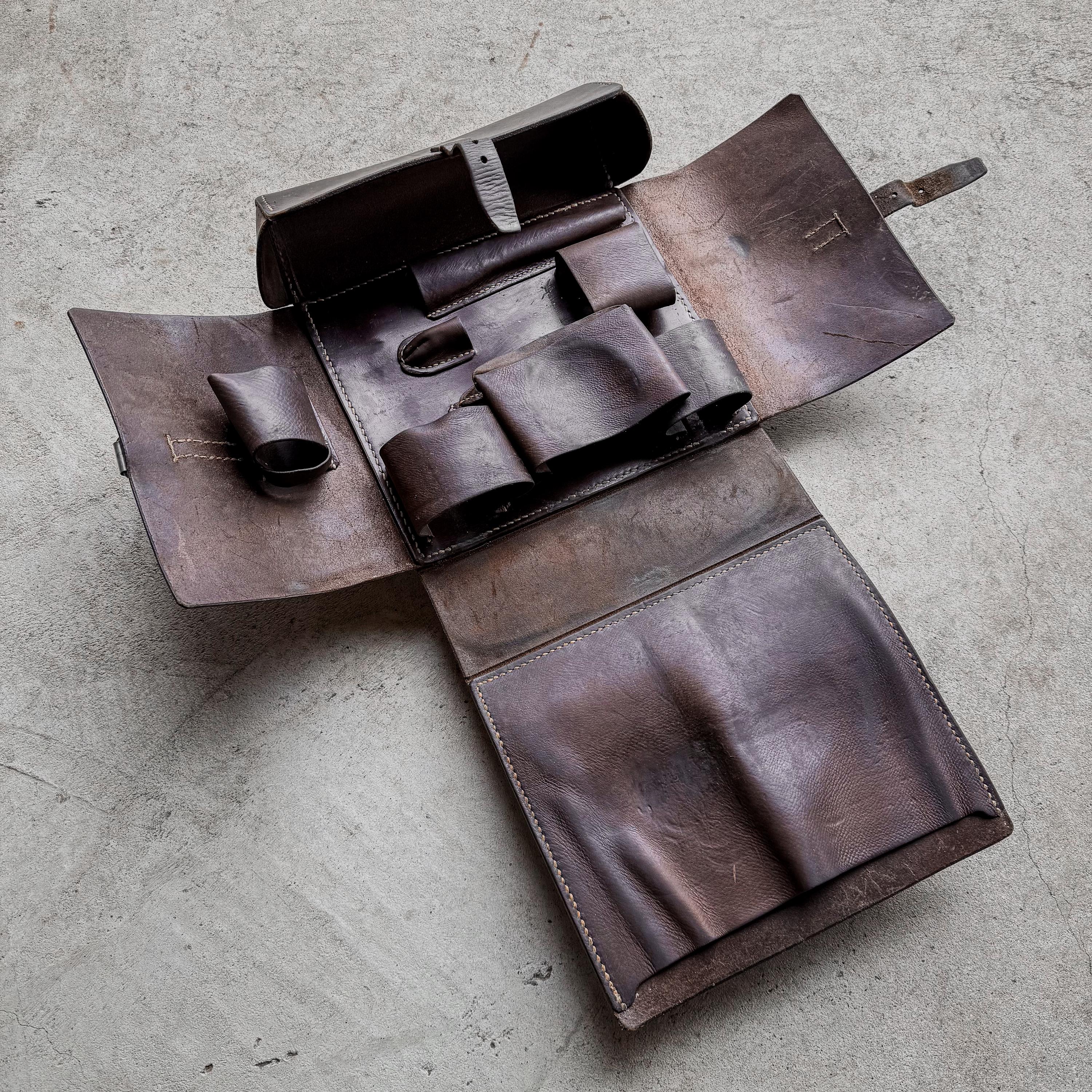 1930s leather belt - Etsy 日本