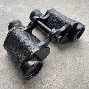 Antique Vintage 30s 1930s Carl Zeiss Jena Silvamar 6×30 Binoculars