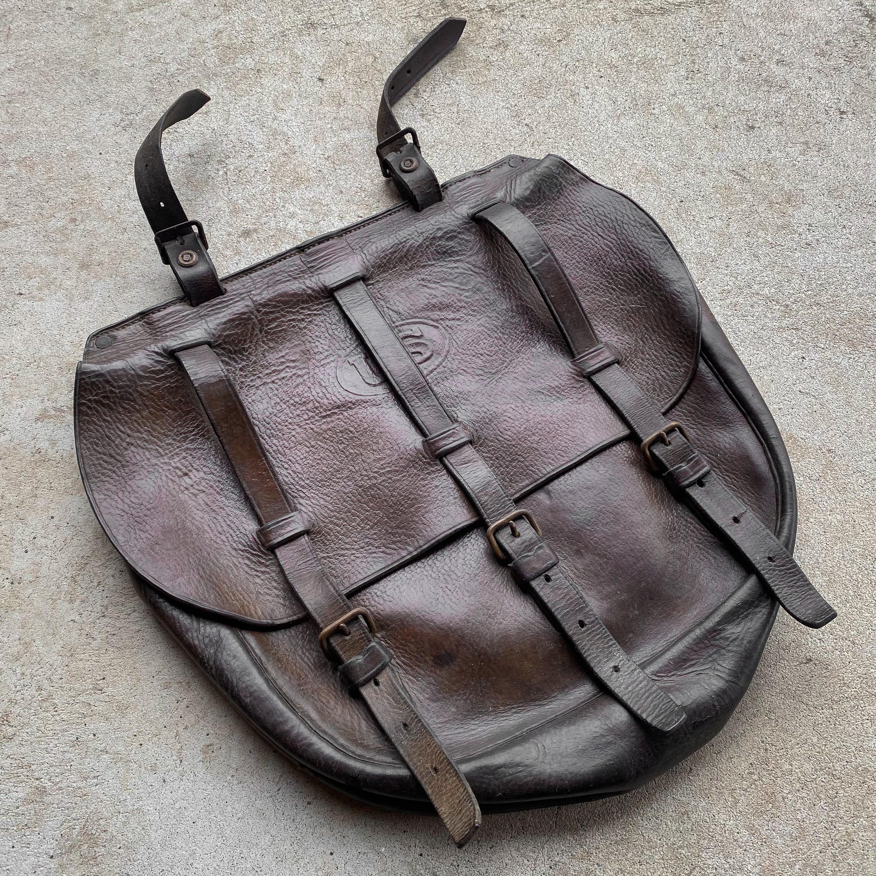 Us Cavalry Leather Saddle Bag - Etsy