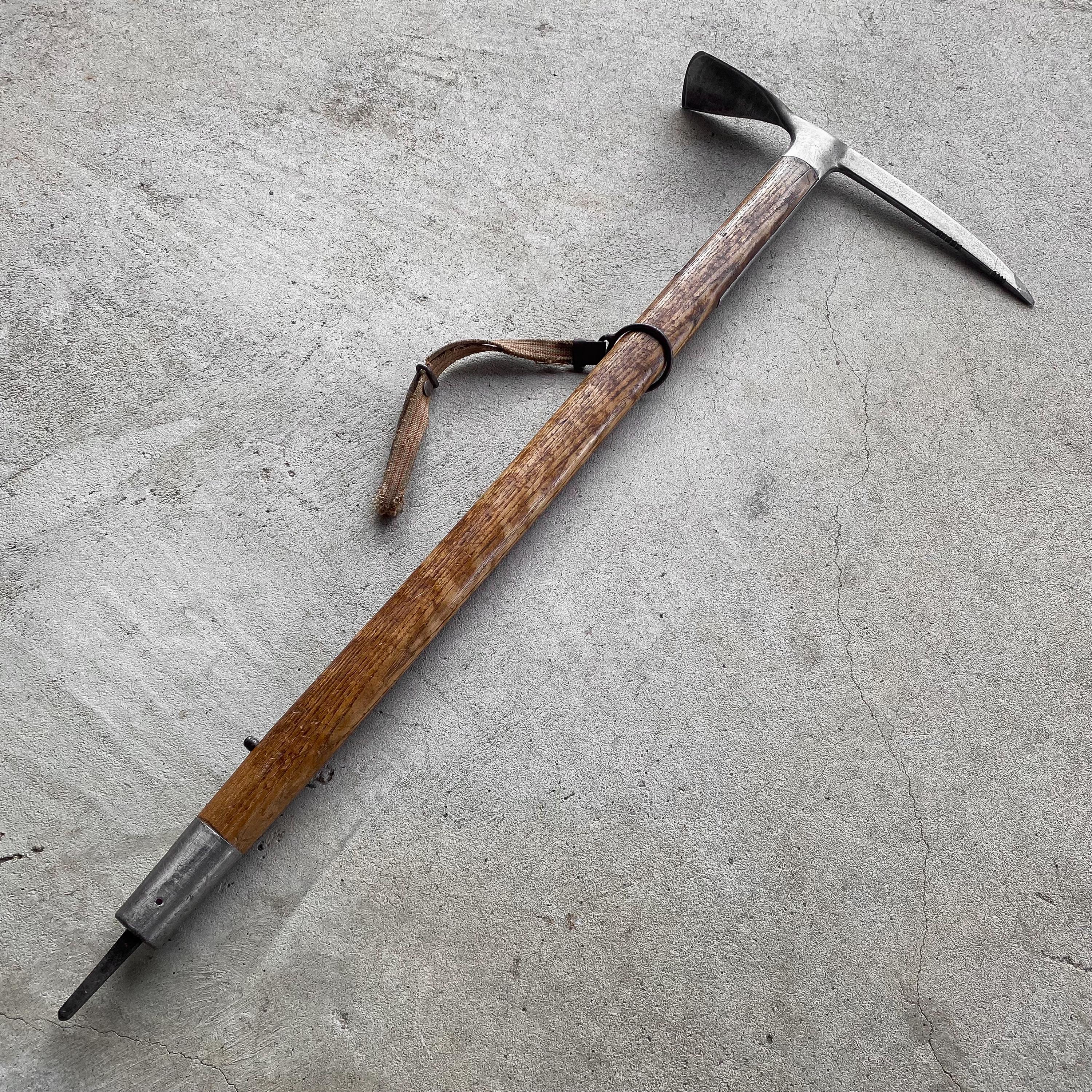 Antique Vintage 30s 1930s Austrian Horeschowsky Ice Axe Eispickel