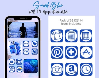 Blue Aesthetic iOS 14 Icons