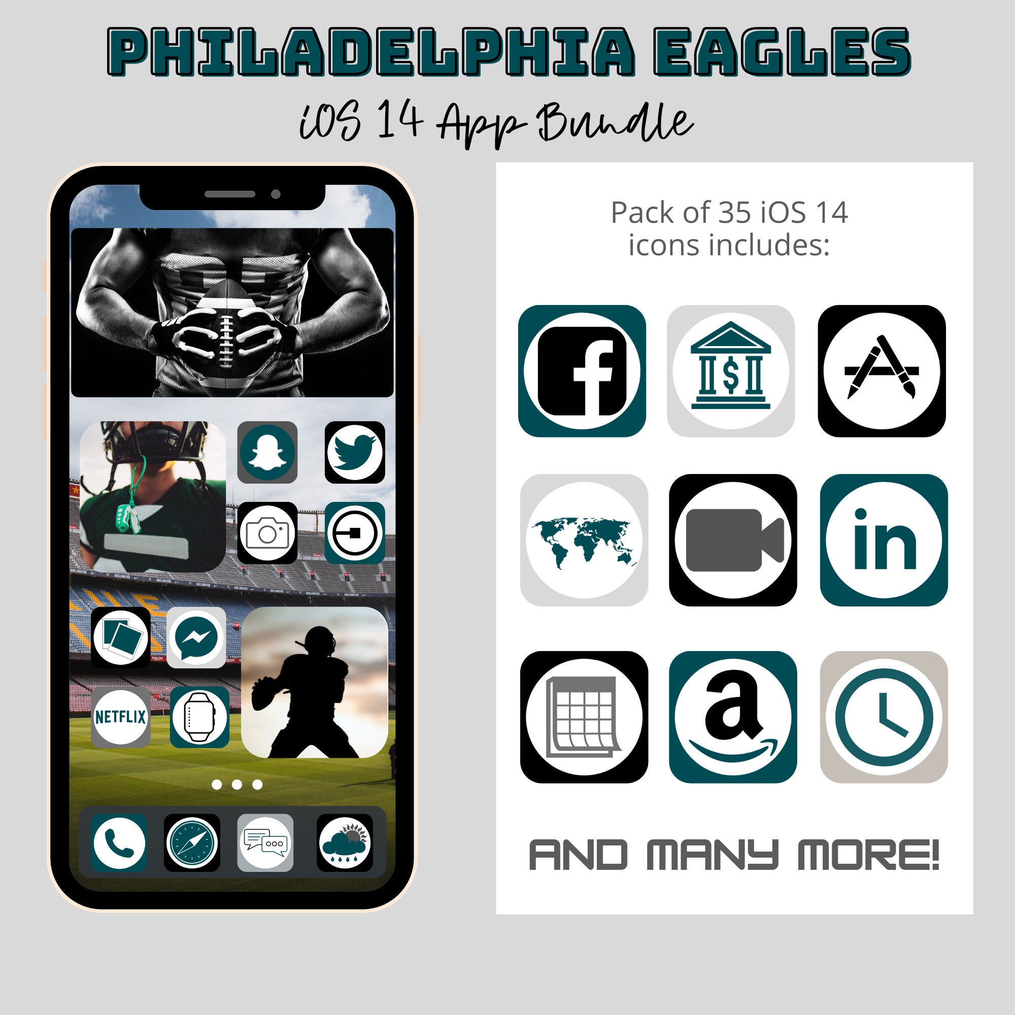 Philadelphia Eagles Ios 14 Icons 