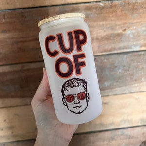 Cup Of Joe Glass Cup
