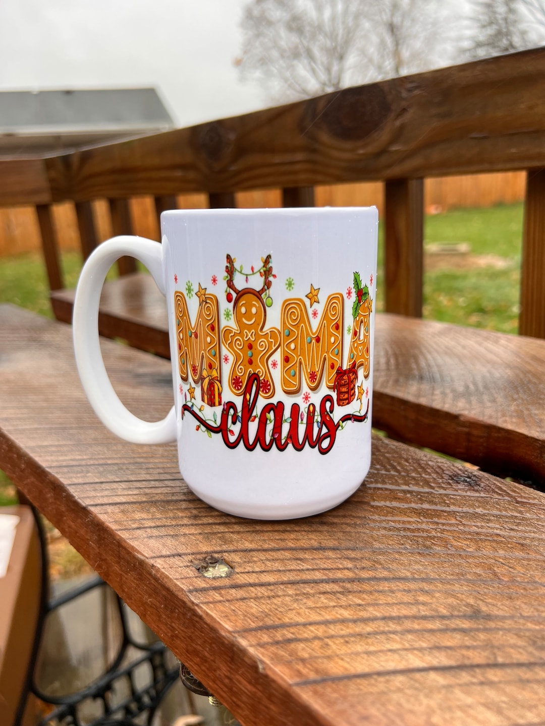 15oz Mama Claus Coffee Mug | Nana Claus | Mimi Claus | Coffee Mug