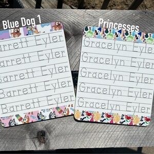 Dry Erase Boards for Tracing | Name Tracing | ABC Tracing | Preschool ...