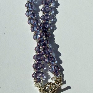 Purple Shimmer Bracelet