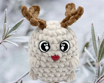 PDF Pattern only - Ree the Reindeer buddy no-sew