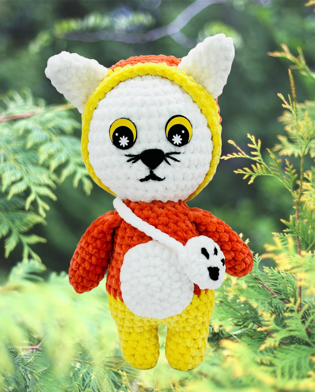 PDF Pattern Only Zae Candy Corn /kitty in a Costume Series Etsy