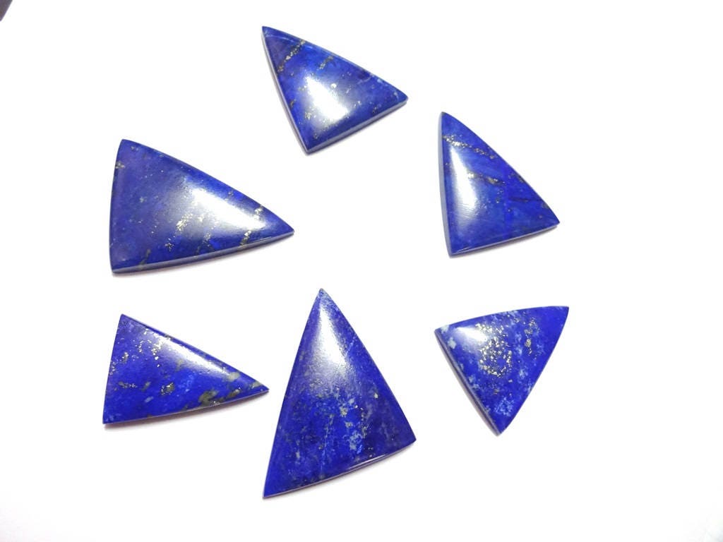 ラピスラズリ⭐︎ブリオレット　1連 ラピスラズリ ラフドロップ ブリオレットカット 【Sサイズ】 1