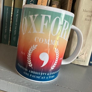 Oxford Comma mug