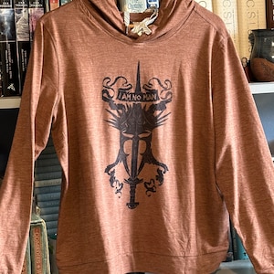 I Am No Man hoodie size M