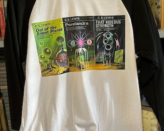 Space Trilogy Henley Shirt Size M