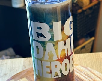 Big Damn Heroes stainless steel tumbler