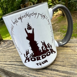 Mordor Tour mug