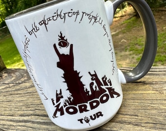 Mordor Tour mug