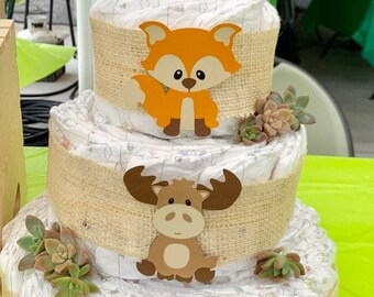 Woodland Animal Cutouts: Baby Shower & Nursery Decor
