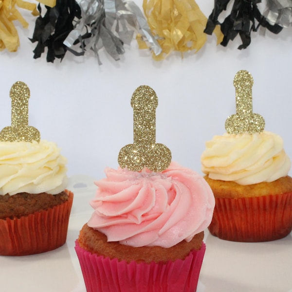 Penis Cupcake Topper - Etsy