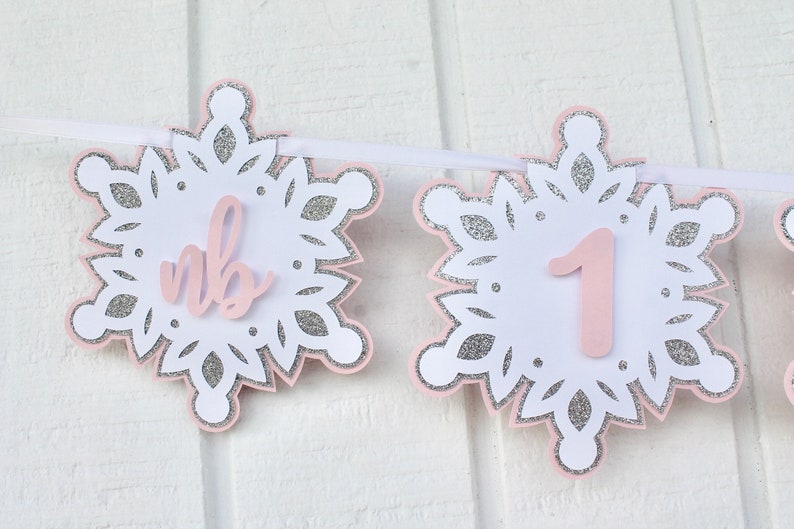 Winter Onederland Photo Banner Winter Onederland Monthly - Etsy