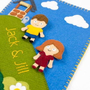 Jack and Jill Felt Book Pattern PDF