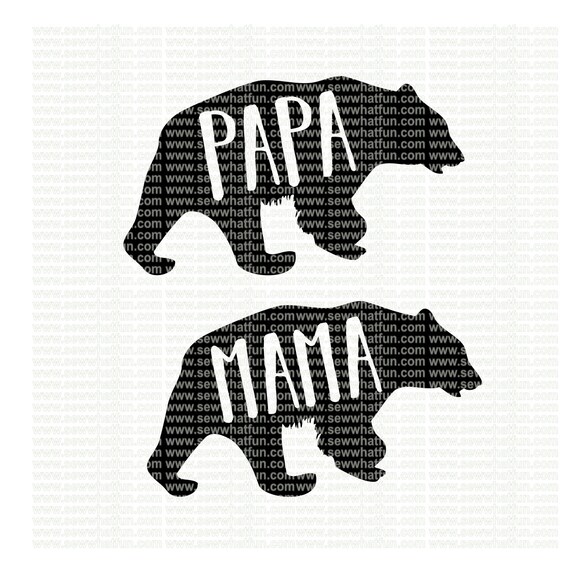 Free Free Mama Papa Bear Svg 133 SVG PNG EPS DXF File