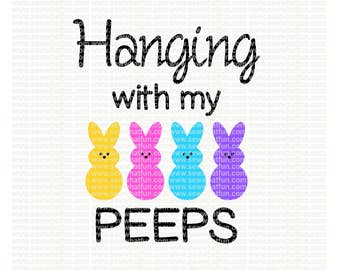 Easter SVG, cutting file, easter vinyl design, vinyl file, svg, easter, svg file, cameo file, hanging, cricut, cricut file, design, peeps