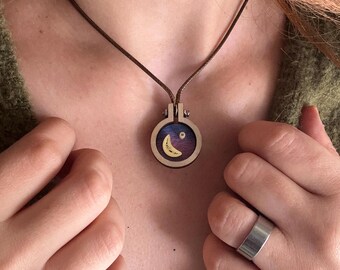 Necklace with a small Strawberry Pendant