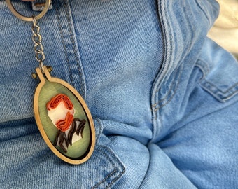 Necklace with a small Strawberry Pendant