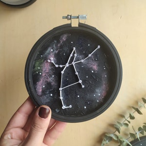 Costellazione Perseo / Cielo notturno / Quadro stellare arte quilling / Regalo Segno Zodiacale / Regalo Natale / Regalo Compleanno