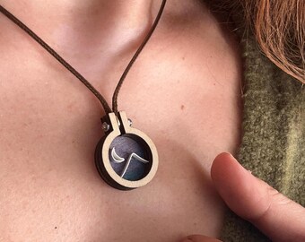 Necklace with a small Strawberry Pendant