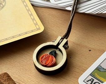 Necklace with a small Strawberry Pendant