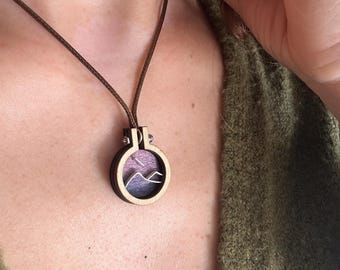 Necklace with a small Strawberry Pendant