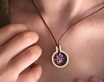 Necklace with a small Strawberry Pendant