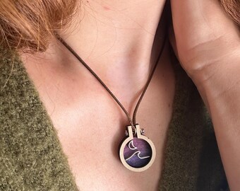 Necklace with a small Strawberry Pendant
