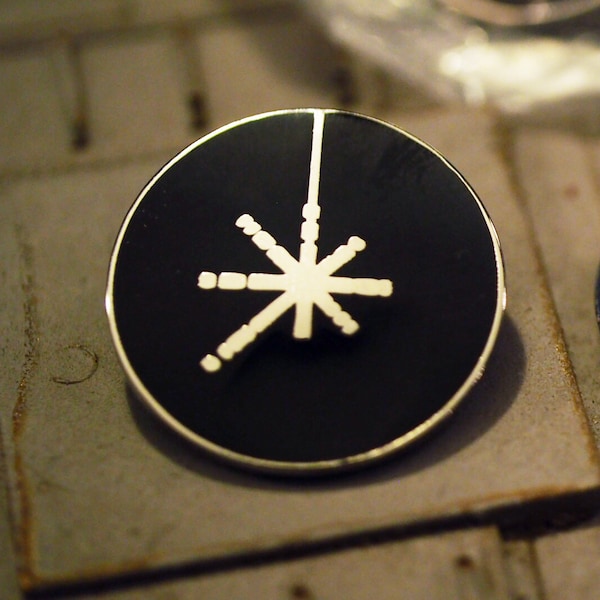 Death Star Explosion Graphic Pin