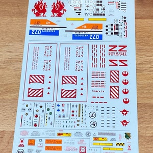 Studio Scale Decals Sheet # 2 - waterslide, high quality