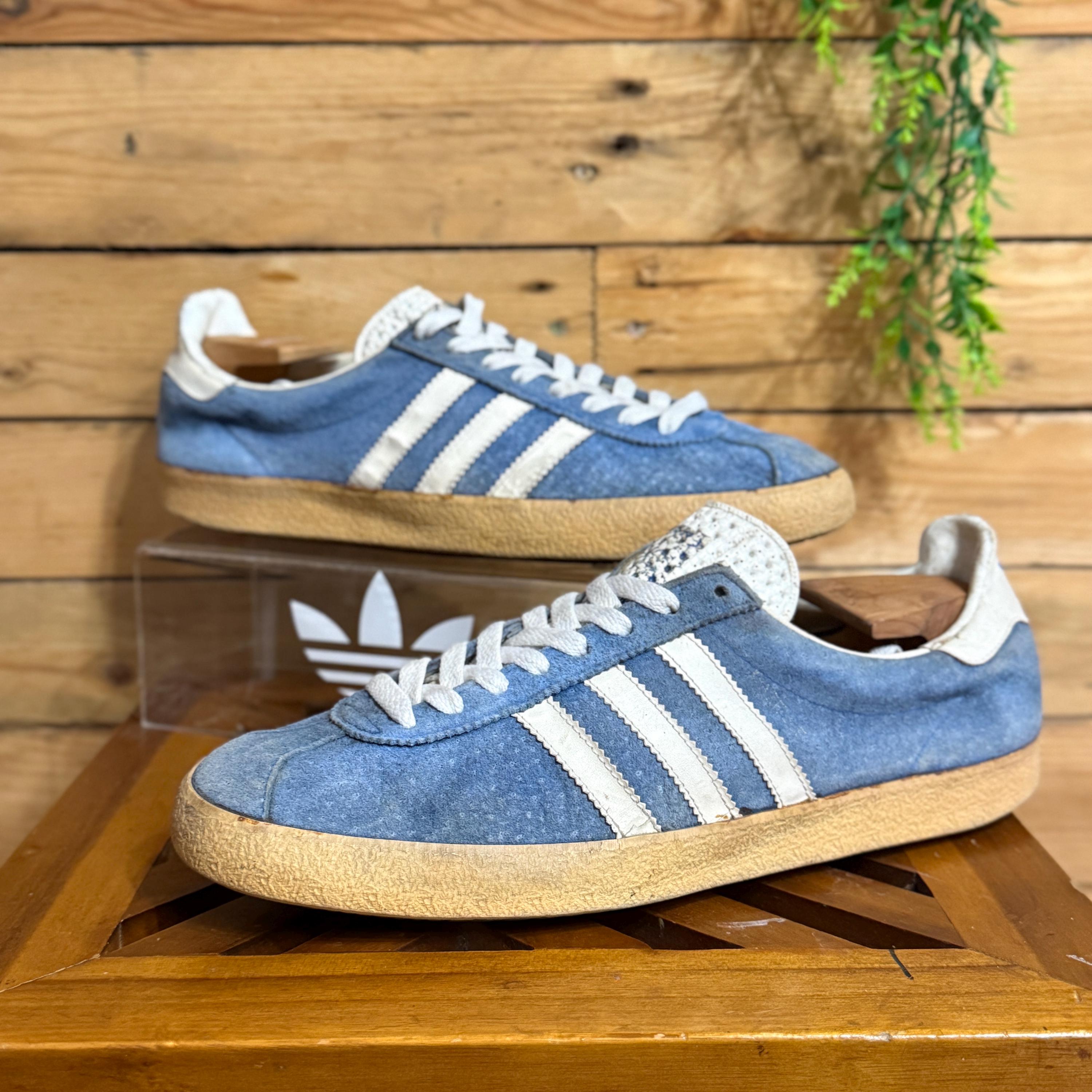 adidas gazelle silver green womens Vintage Adidas Gazelle Sneakers US 8.5 – dla dushy