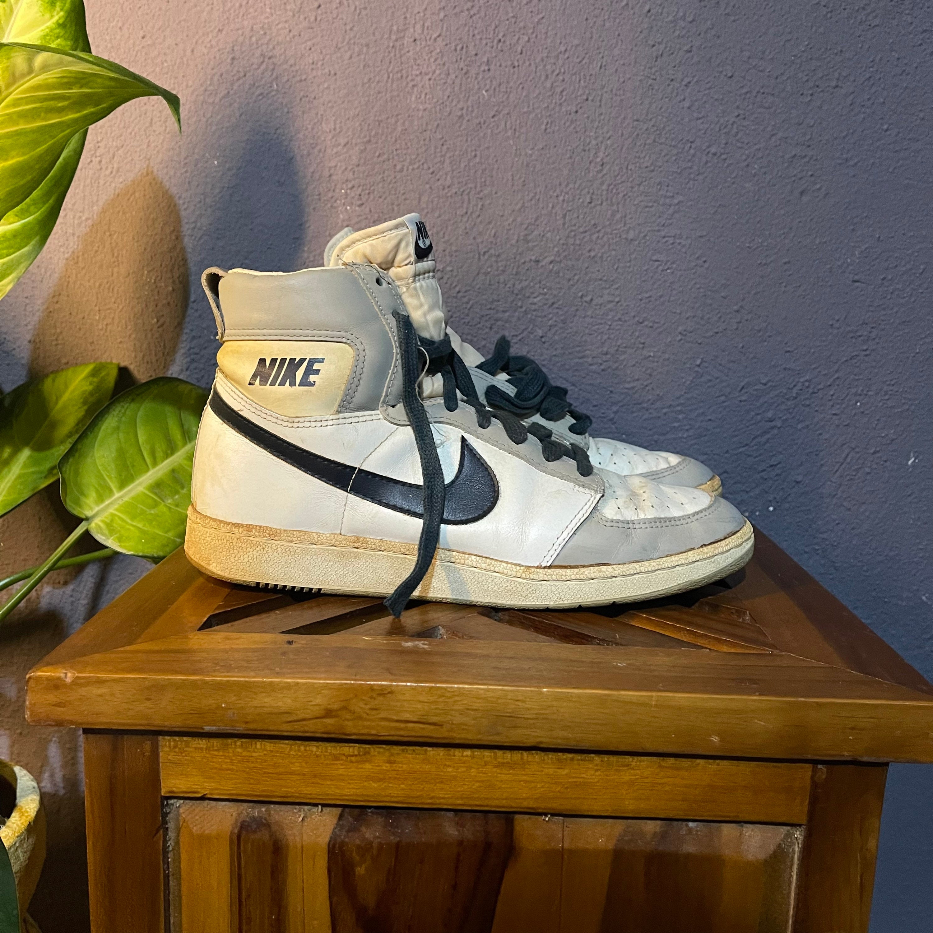 Buy Vintage OG Nike Dynasty 1985 80s 90s Hi Tops Korea Online in