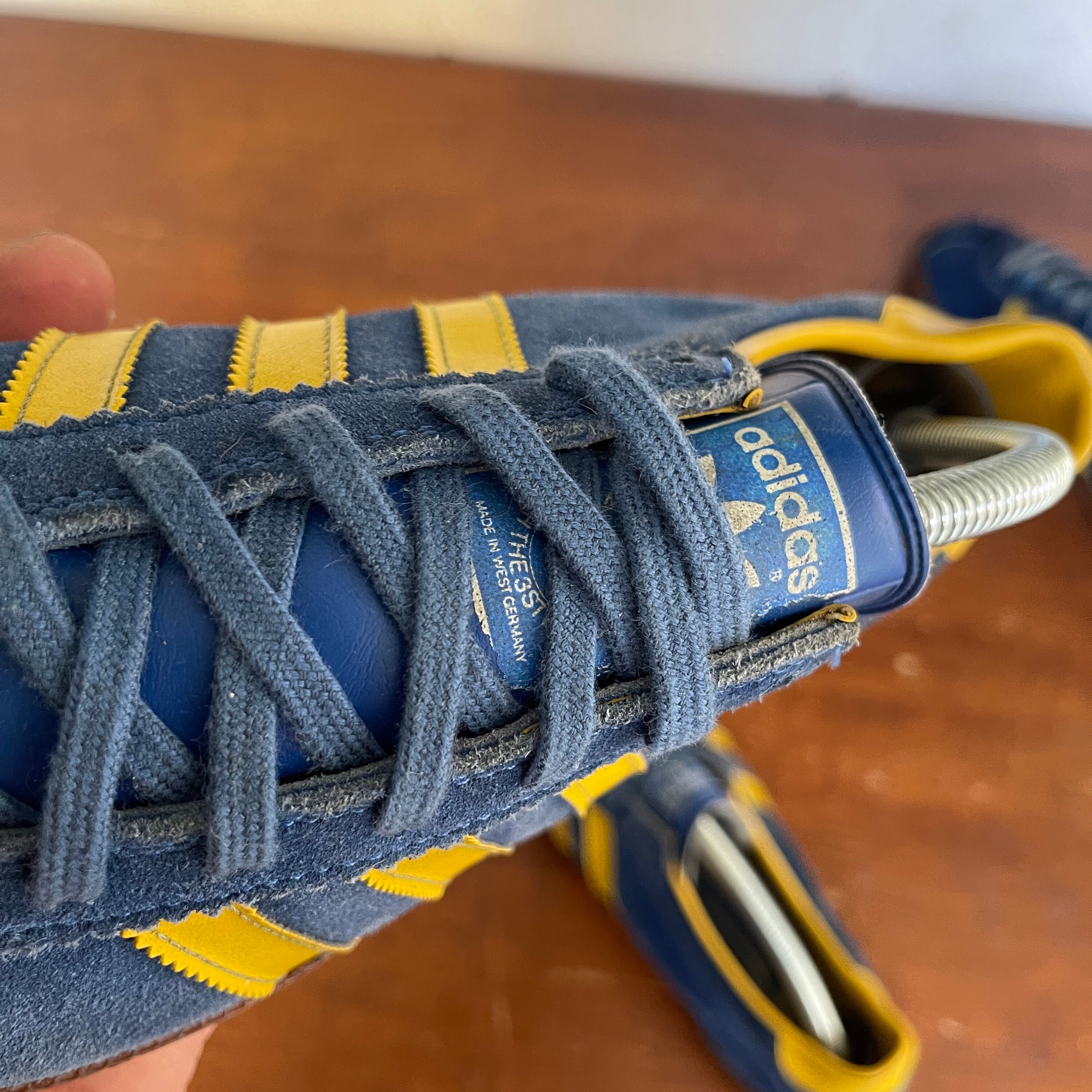 Vintage Adidas City Series Stockholm Smooth Tongue 1974 Made in 