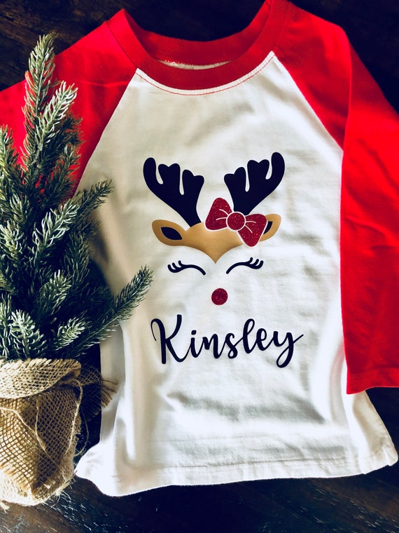 homemade reindeer shirt
