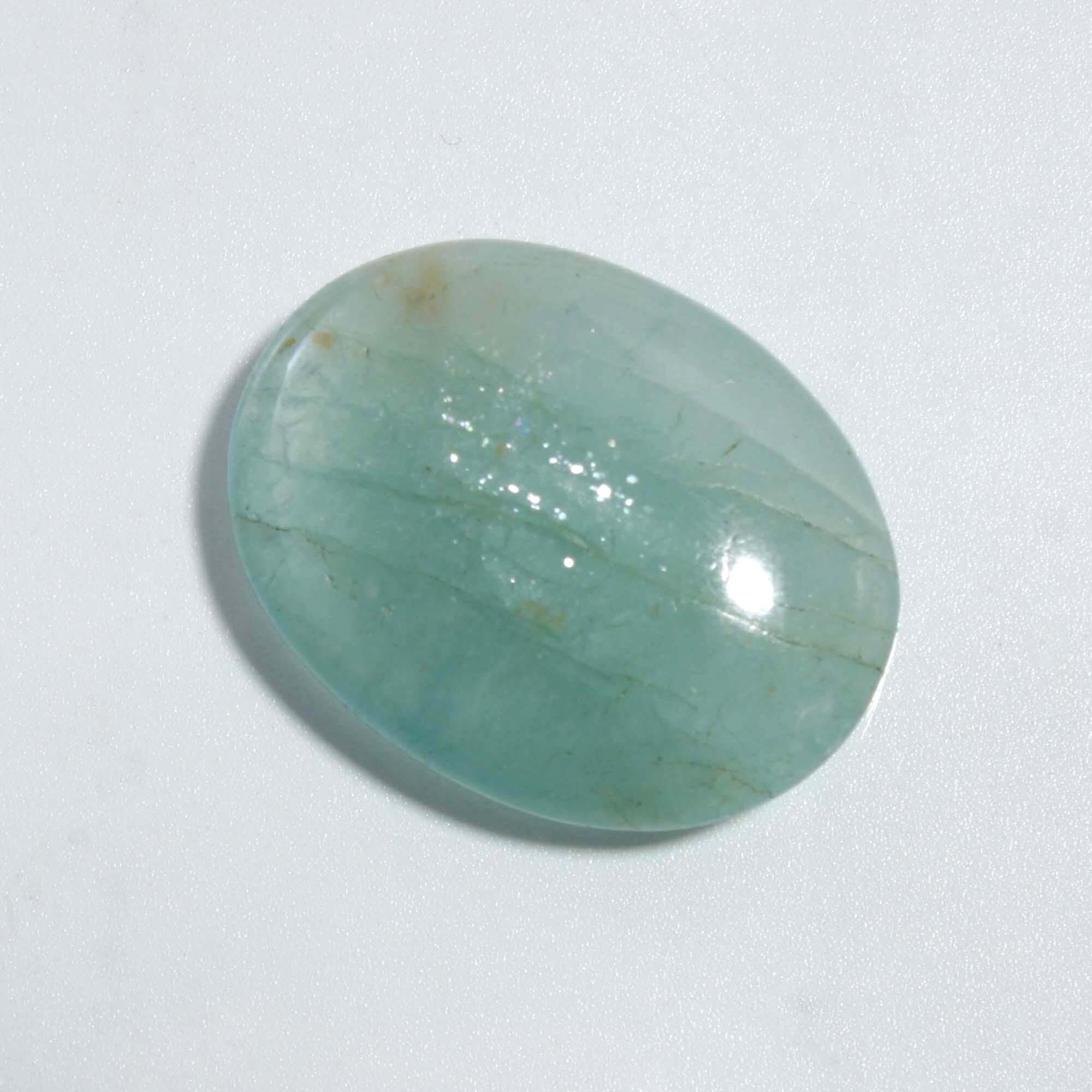 Genuine Aquamarine Cabochon Natural Green Aquamarine Loose | Etsy