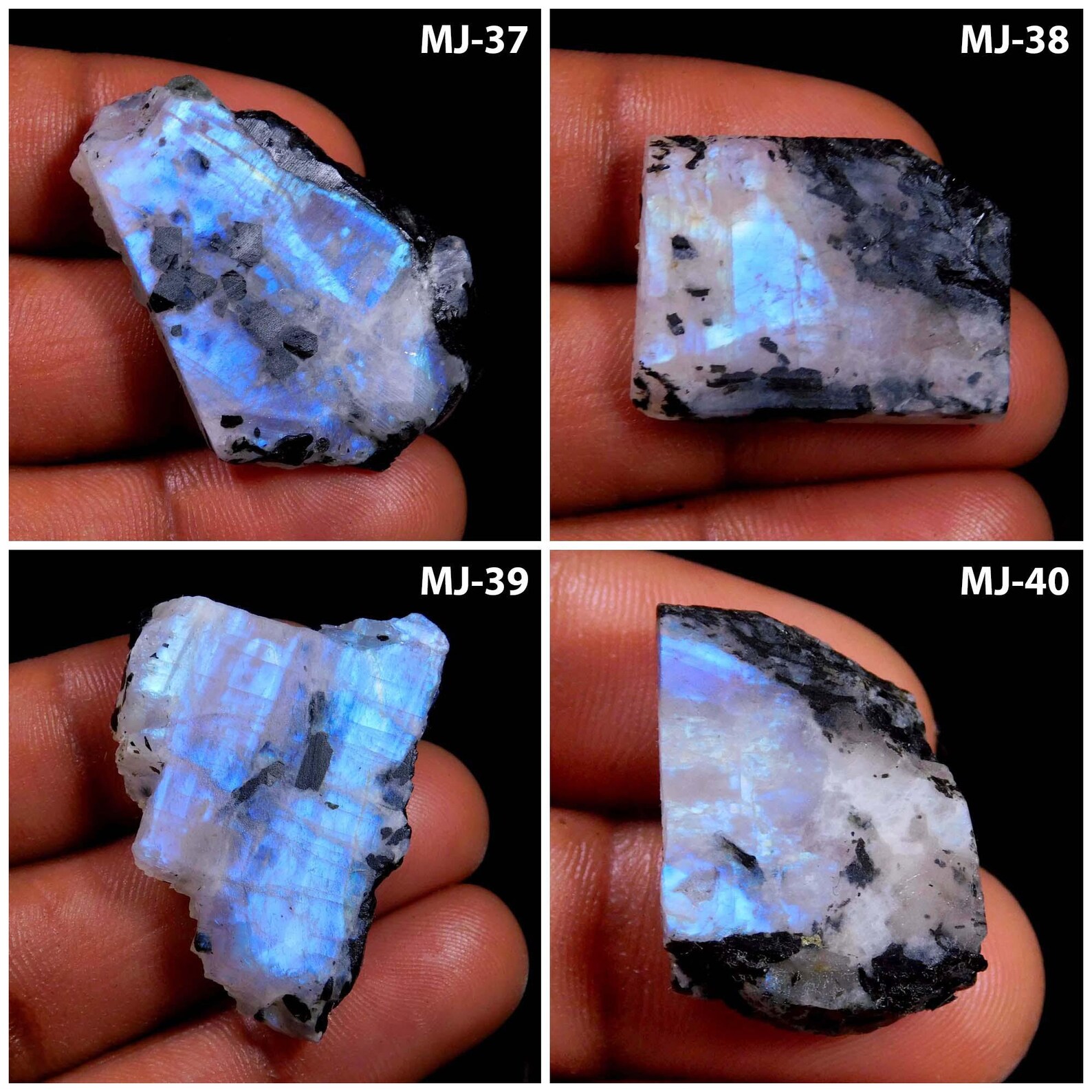 AAA Raw Rainbow Moonstone Rough Natural Big Rough Moonstone | Etsy