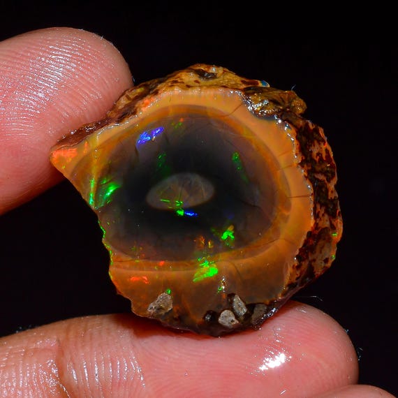 エチオピアウェロ産 オパール ジュエリーグレード 原石 鉱物標本