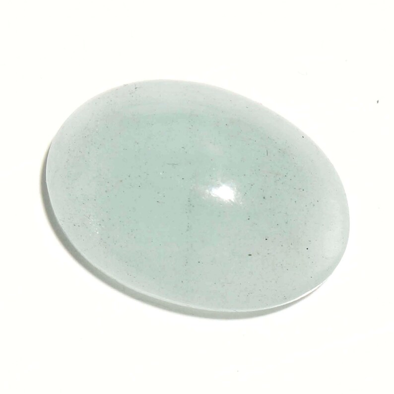 Natural Milky Aquamarine Cabochon Genuine Aquamarine Loose Gemstone Semi Precious African Aquamarine March Birthstone Jewelry Making Stone