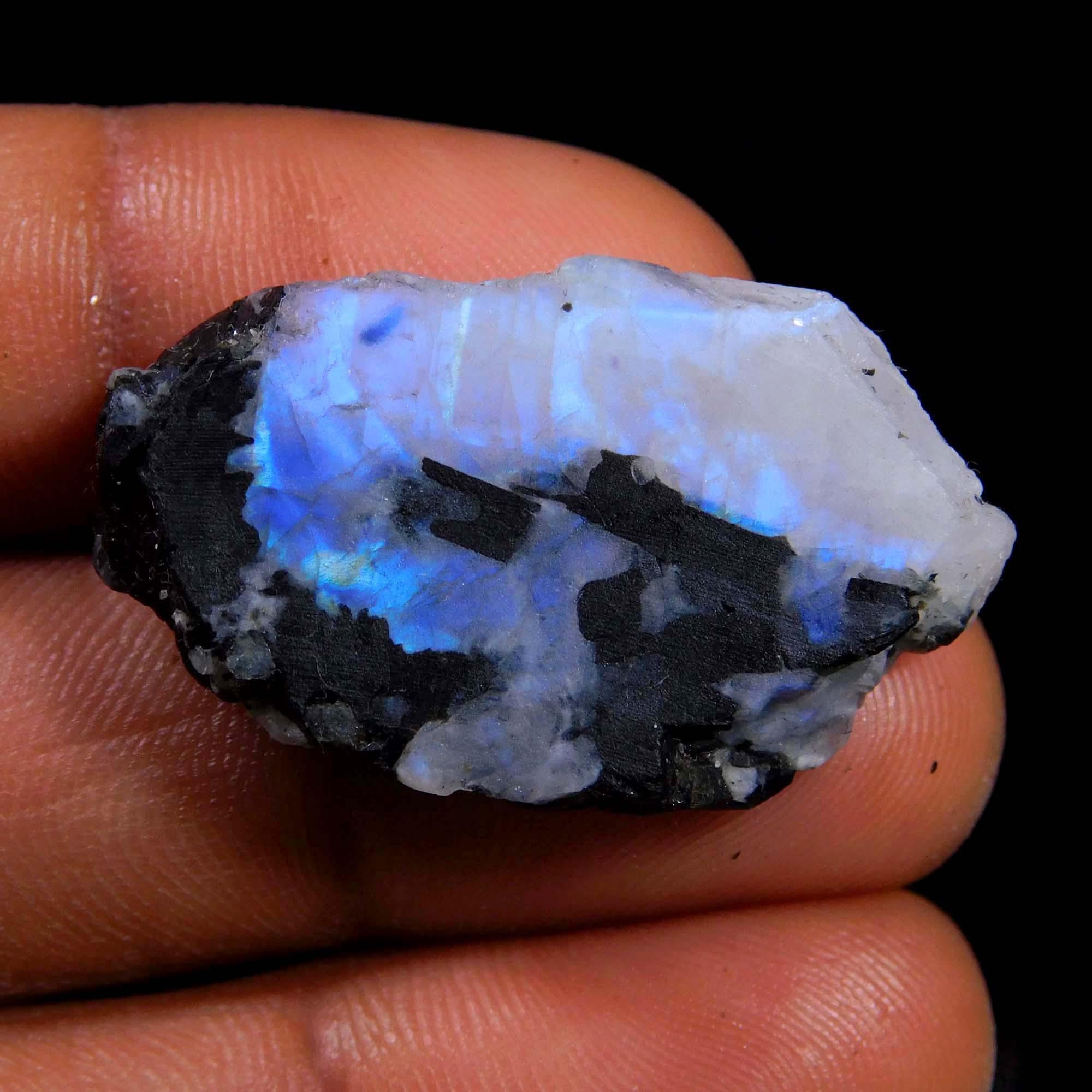 AAA Raw Rainbow Moonstone Rough Natural Big Rough Moonstone | Etsy