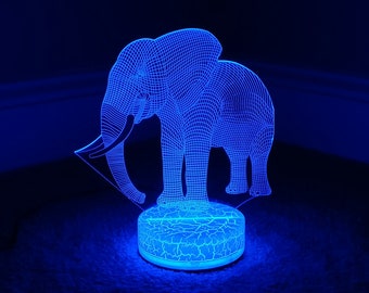 childrens elephant lamp