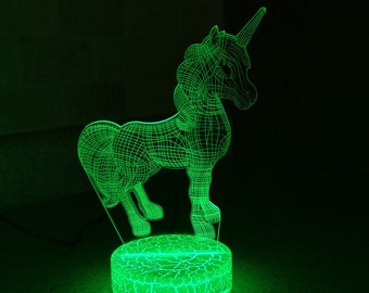 childrens horse lamp
