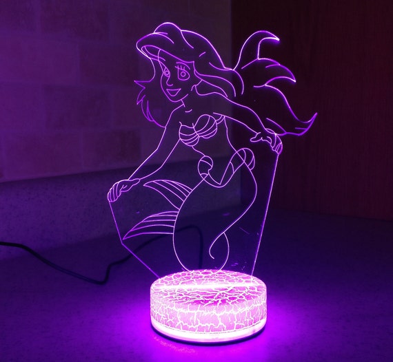 childrens mermaid lamp