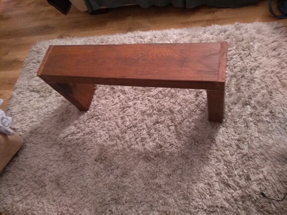 Solid Oak Entryway Bench Seating