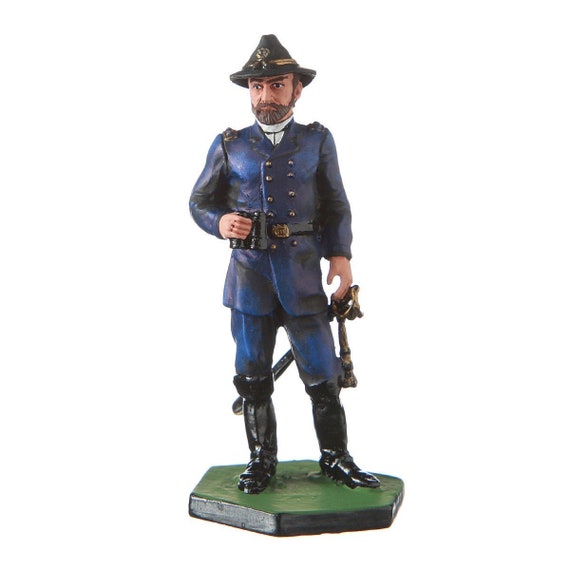 Painted Tin Toy Soldier George Meade 54mm 1/32 Miniature 